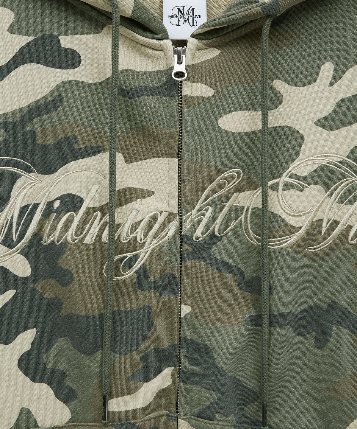 미드나잇 무브(MIDNIGHT MOVE) lg camo hood zip up (beige)