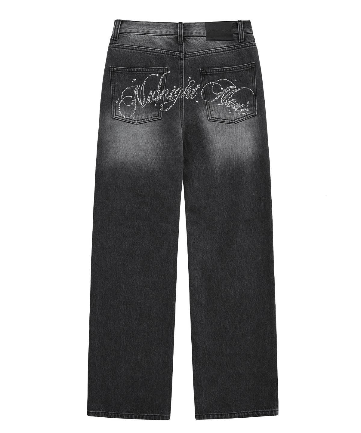 미드나잇 무브(MIDNIGHT MOVE) bk pt dnim pants (black)