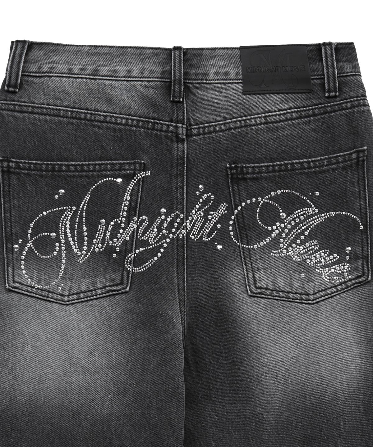 미드나잇 무브(MIDNIGHT MOVE) bk pt dnim pants (black)
