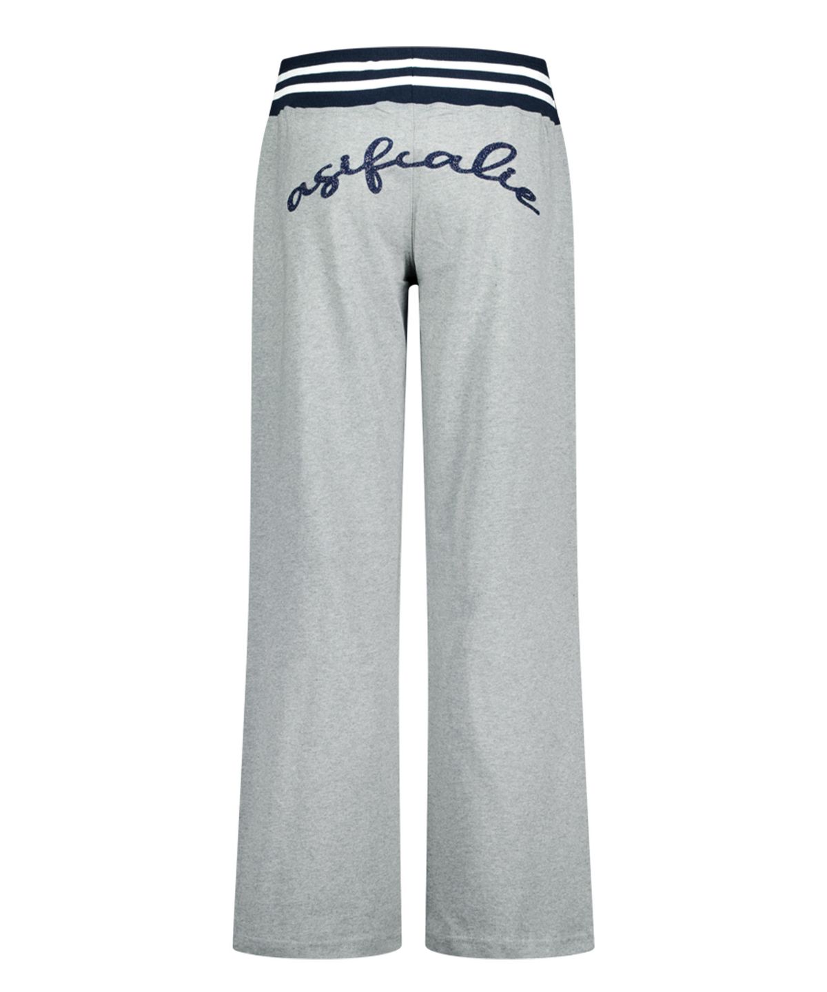 에즈이프 캘리(ASIF CALIE) CONTRAST RIB WAIST SWEAT PANTS MELANGEGRAY