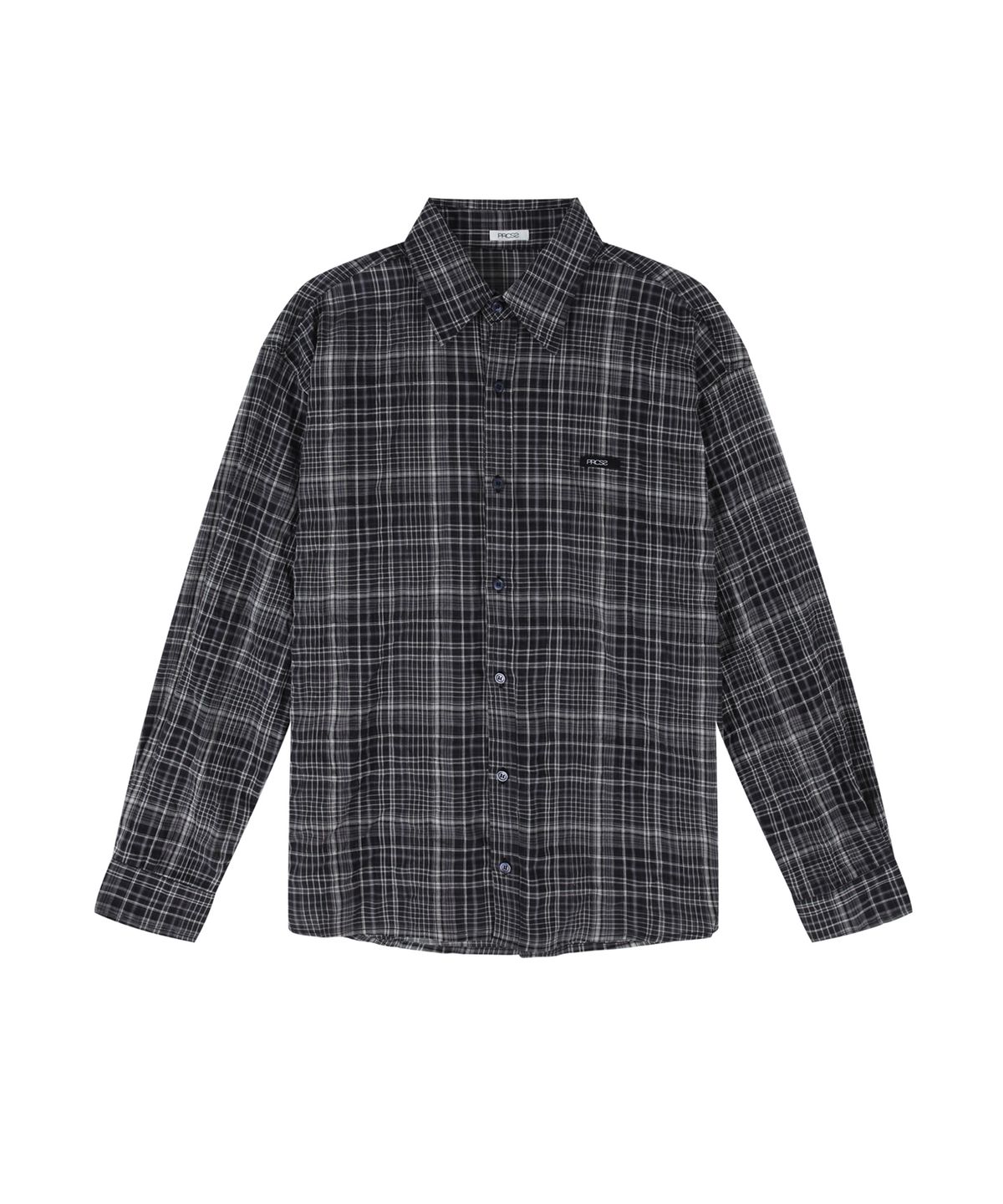 프로세스(PROCESS) Tatan Urban Check Shirt - Black