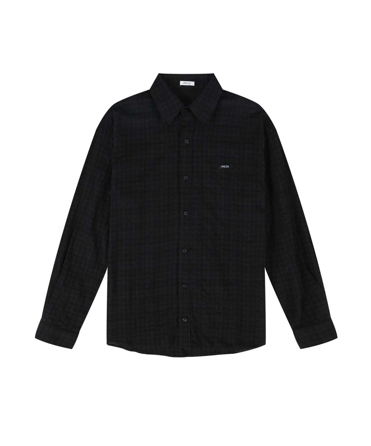 피알씨에스에스(PRCSS) Tatan Black Shirt - Black