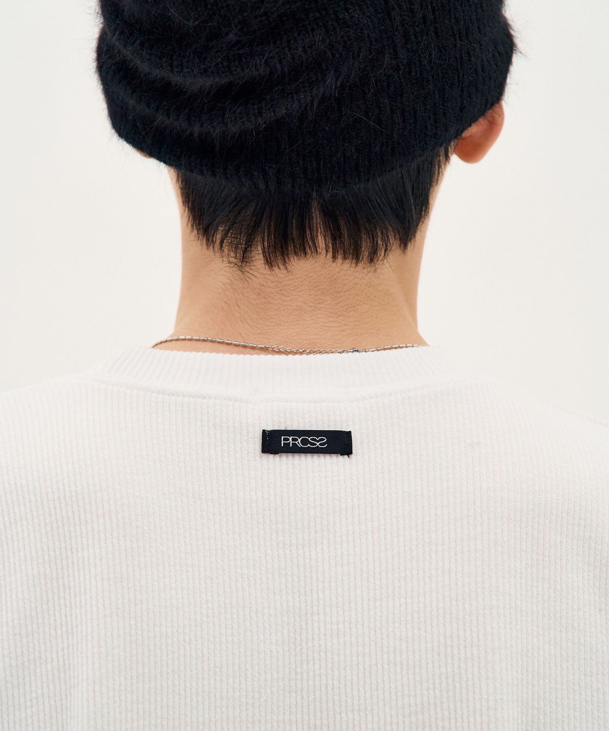 피알씨에스에스(PRCSS) Structured Fit Short-Sleeve - White