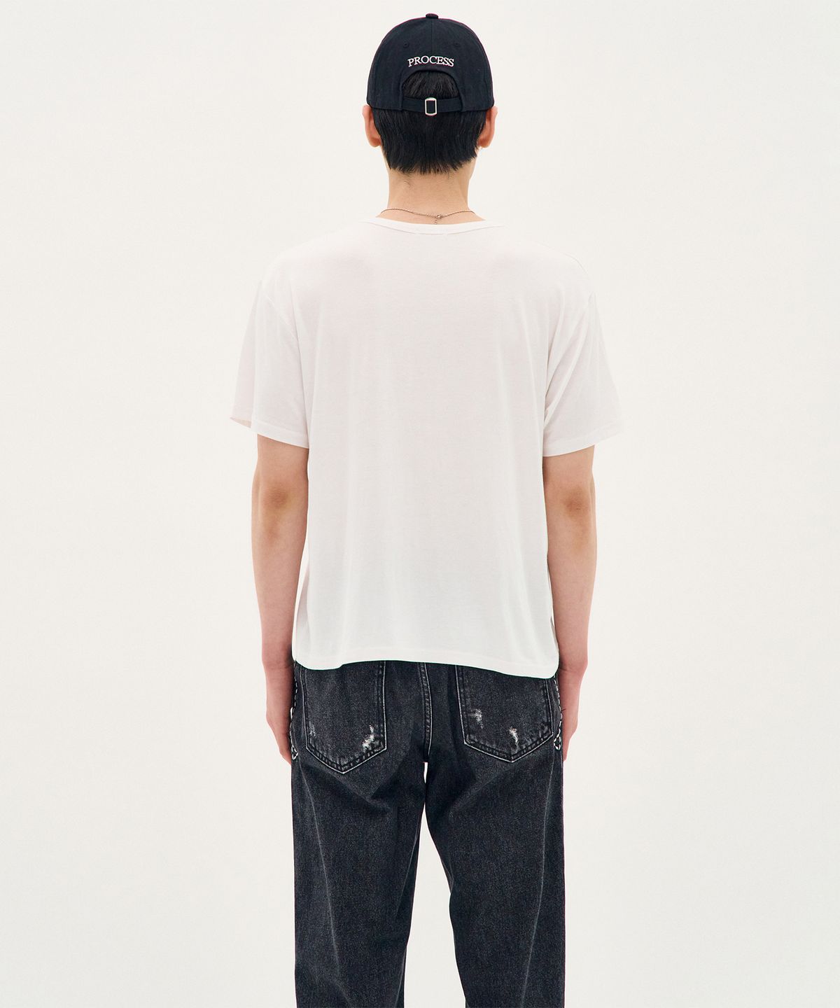 피알씨에스에스(PRCSS) Airy Modal Short-Sleeve - White