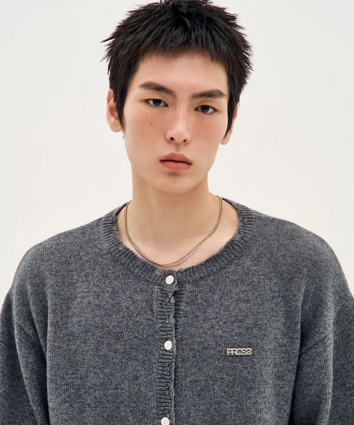 프로세스(PROCESS) Muted Cardigan - Grey