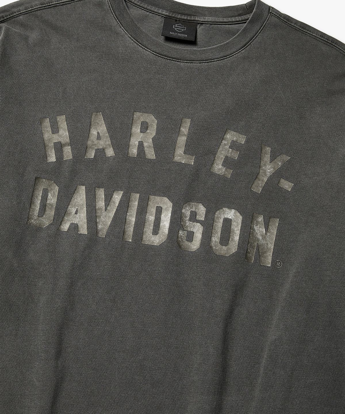 할리데이비슨 컬렉션스®(HARLEY-DAVIDSON COLLECTIONS®) [1903] 플랫 트랙 긴팔 티셔츠 챠콜_HH16111001