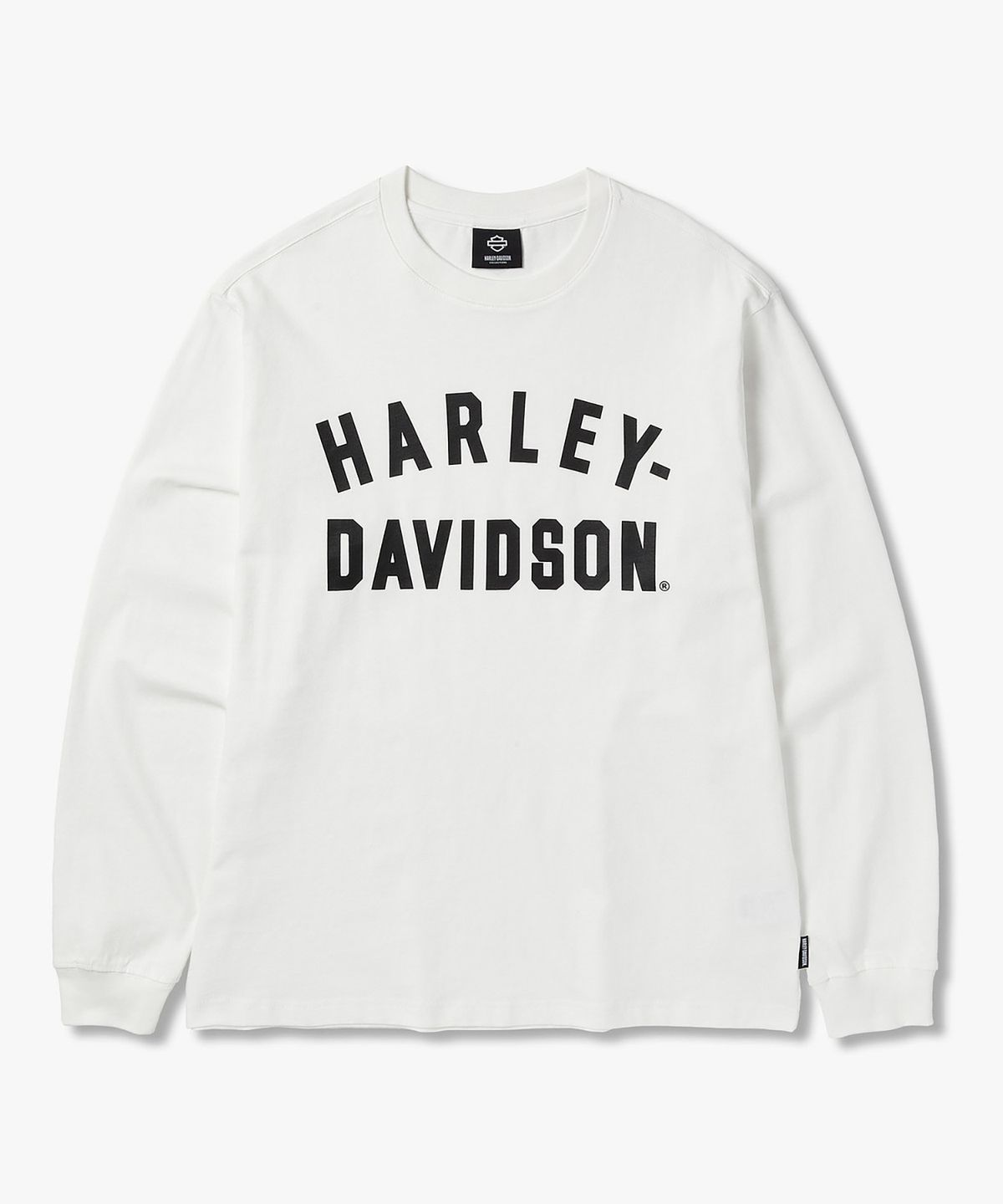 할리데이비슨 컬렉션스®(HARLEY-DAVIDSON COLLECTIONS®) [1903] 플랫 트랙 긴팔 티셔츠 화이트_HH16111001
