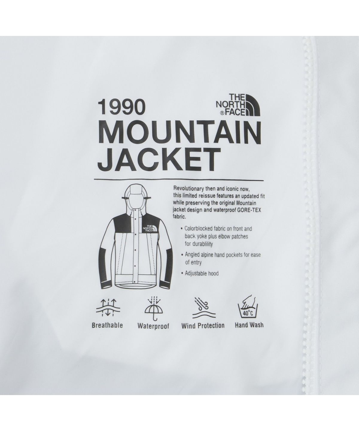 노스페이스(THE NORTH FACE) NJ2GS00C 남성 고어텍스 마운틴 자켓 WHITE