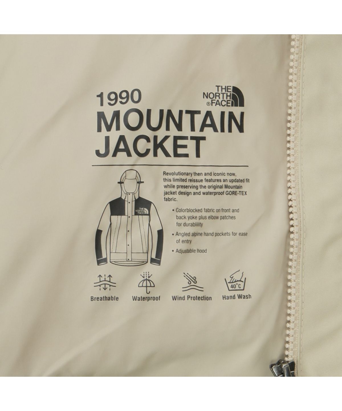 노스페이스(THE NORTH FACE) NJ2GS00B 남성 고어텍스 마운틴 자켓 GRAYISH BEIGE