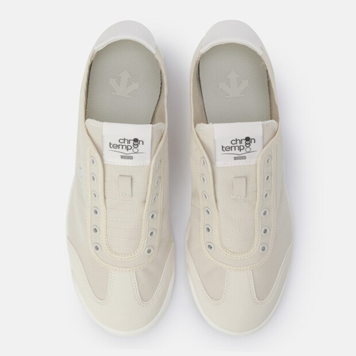 데상트(DESCENTE) 크론템포 슬립온 베이지 SR123LSN22
