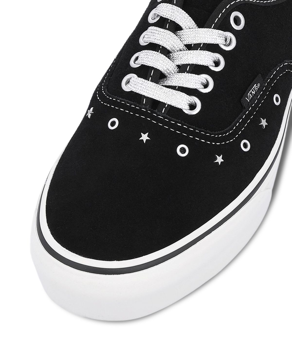 반스(VANS) 어센틱 스택폼 - (스웨이드) 블랙 / VN000CN0BLA1