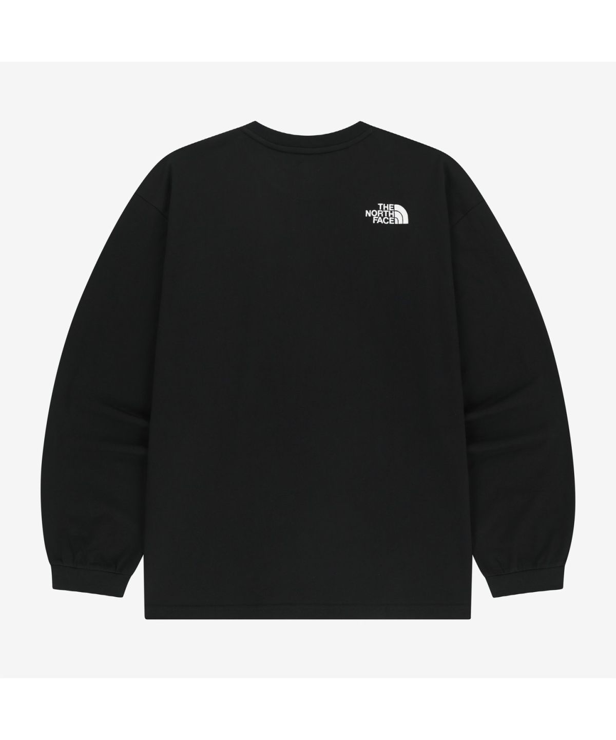 노스페이스(THE NORTH FACE) NT7TS02J 화이트라벨 에센셜 긴팔 티 BLACK