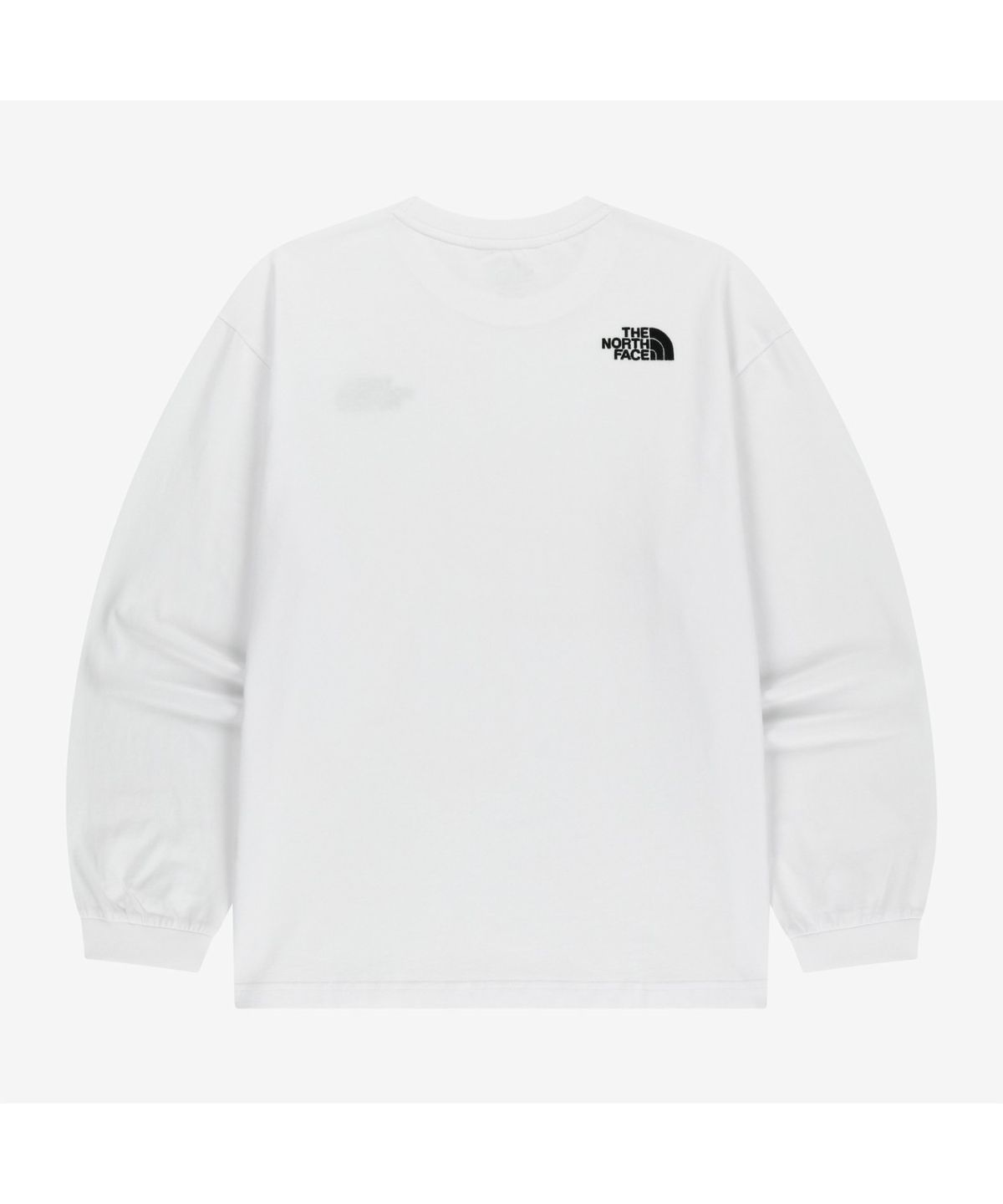 노스페이스(THE NORTH FACE) NT7TS02K 화이트라벨 에센셜 긴팔 티 WHITE
