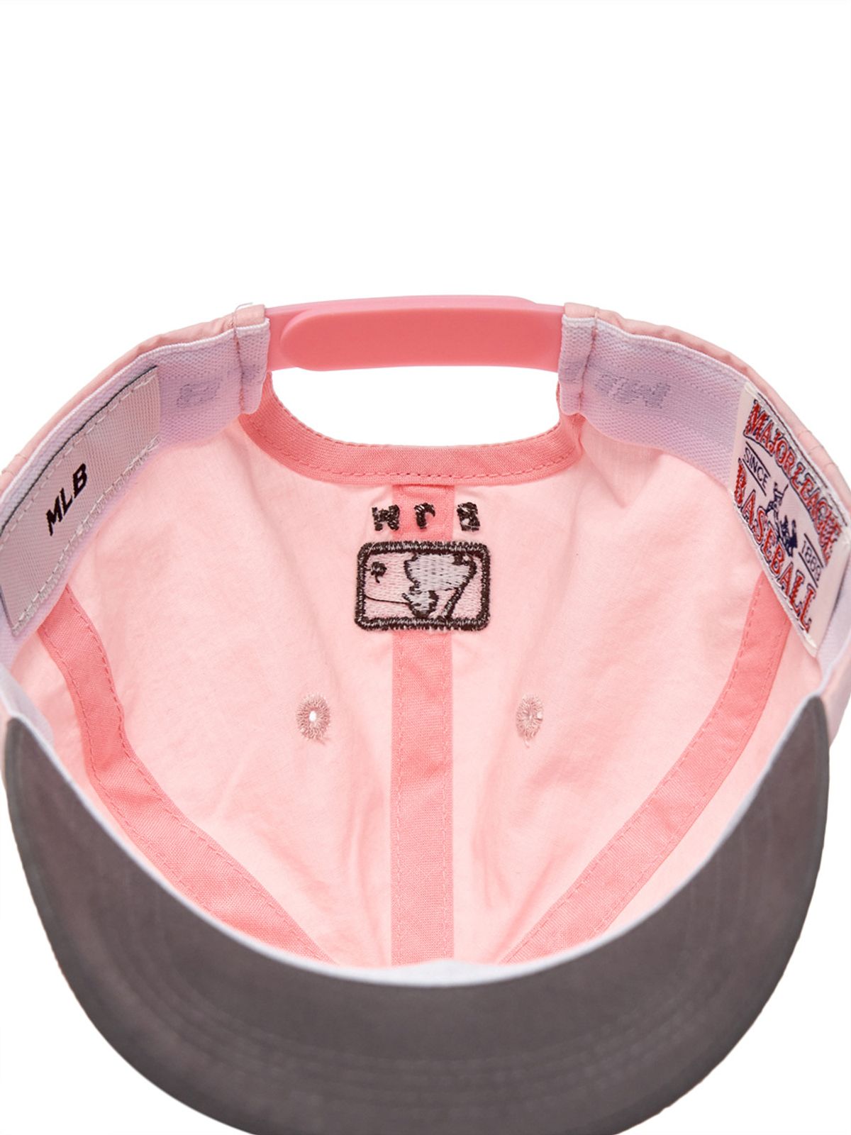 엠엘비 키즈(MLB KIDS) 스트릿 원형 와펜 메쉬캡 NY (Mg.Pink)