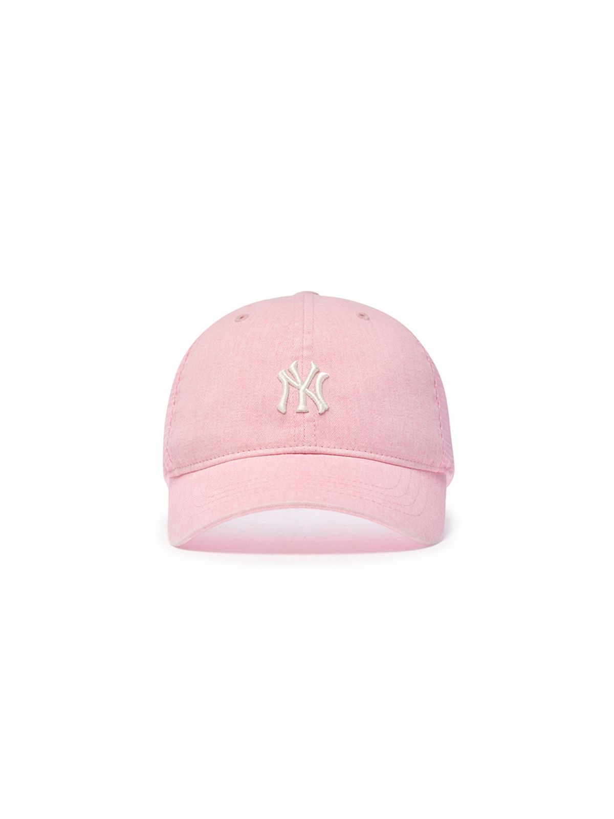 엠엘비 키즈(MLB KIDS) 피그먼트 워싱 메쉬캡 NY (L.Pink)