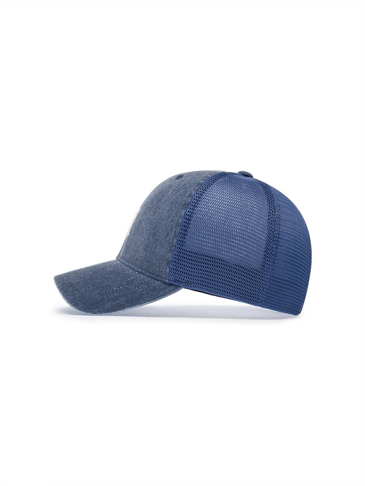 엠엘비 키즈(MLB KIDS) 피그먼트 워싱 메쉬캡 NY (Navy)
