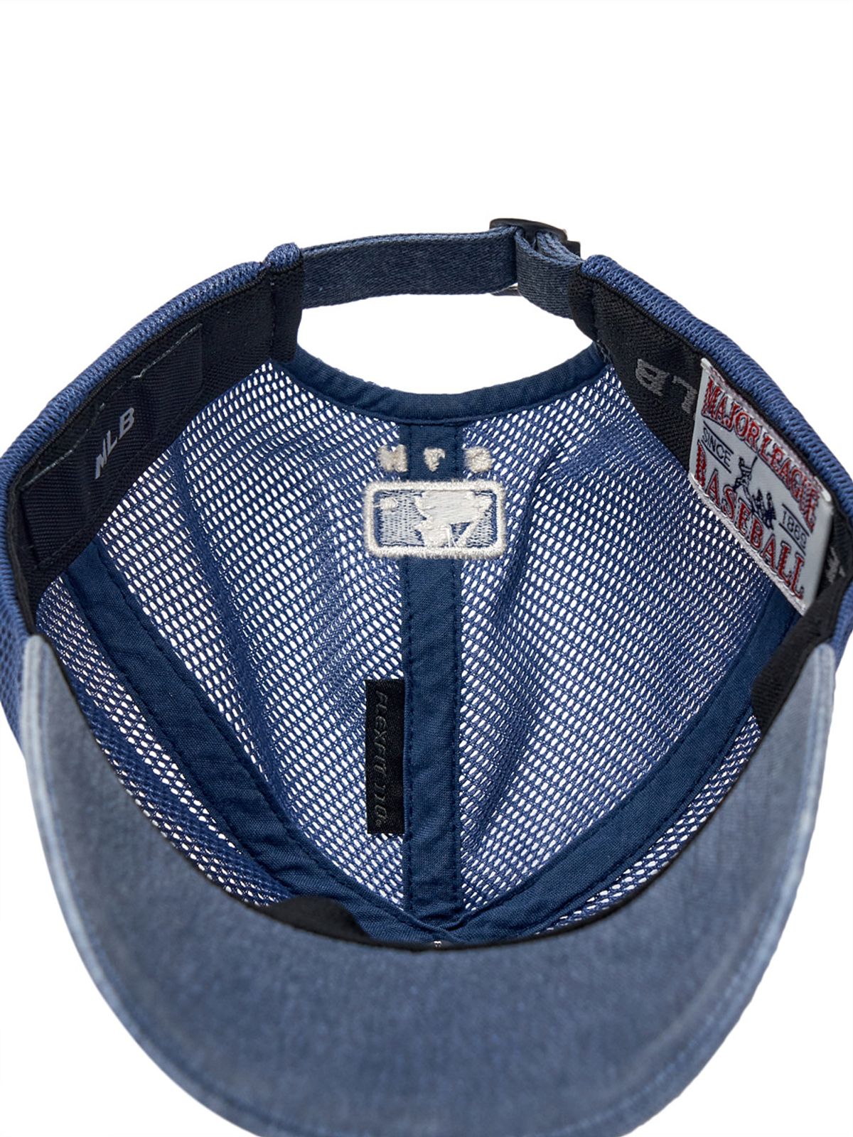 엠엘비 키즈(MLB KIDS) 피그먼트 워싱 메쉬캡 NY (Navy)