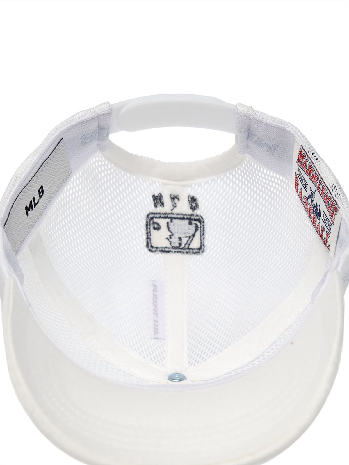 엠엘비 키즈(MLB KIDS) 루키 메쉬캡 NY (White)