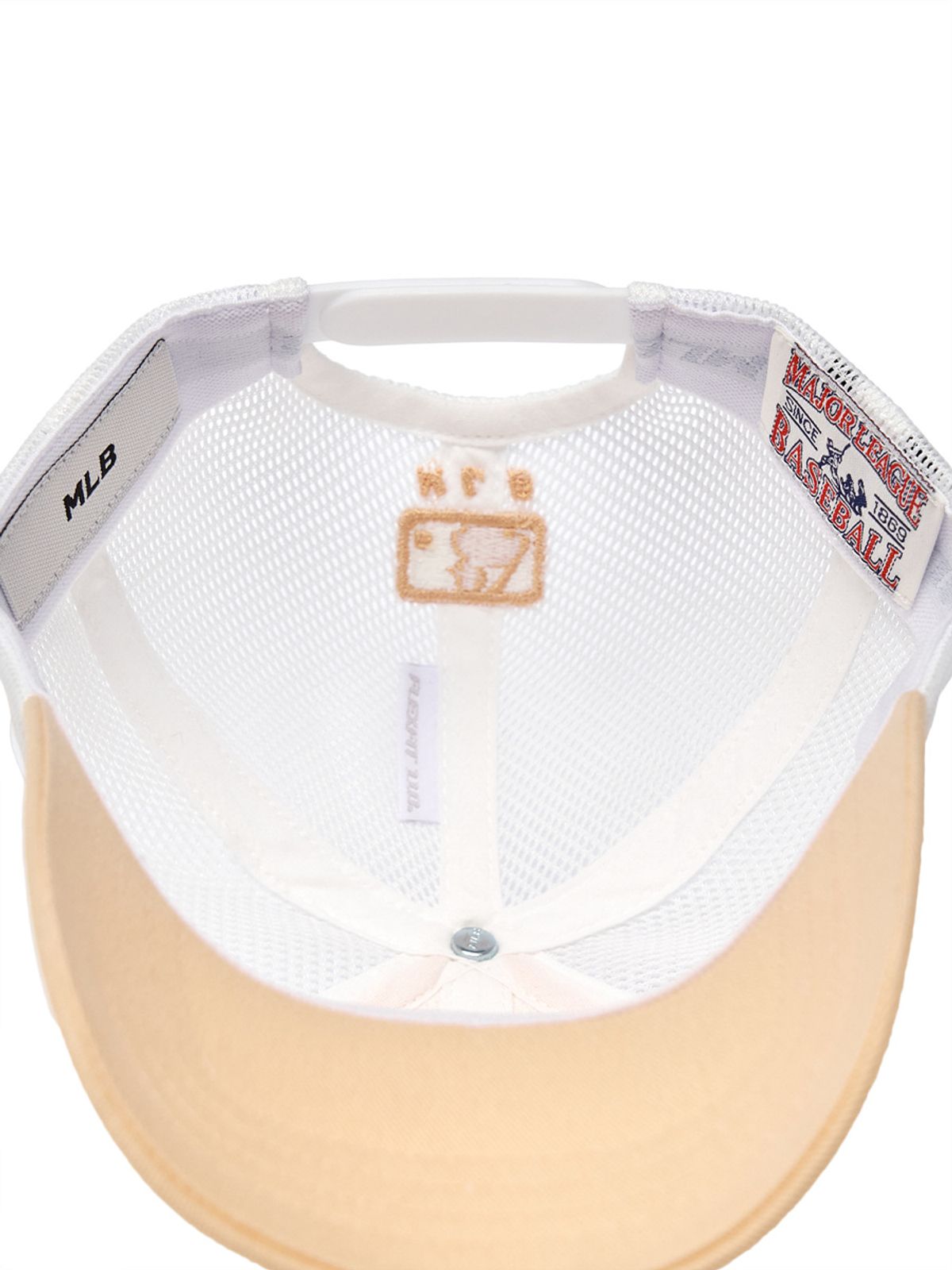 엠엘비 키즈(MLB KIDS) 루키 메쉬캡 NY (Peach)