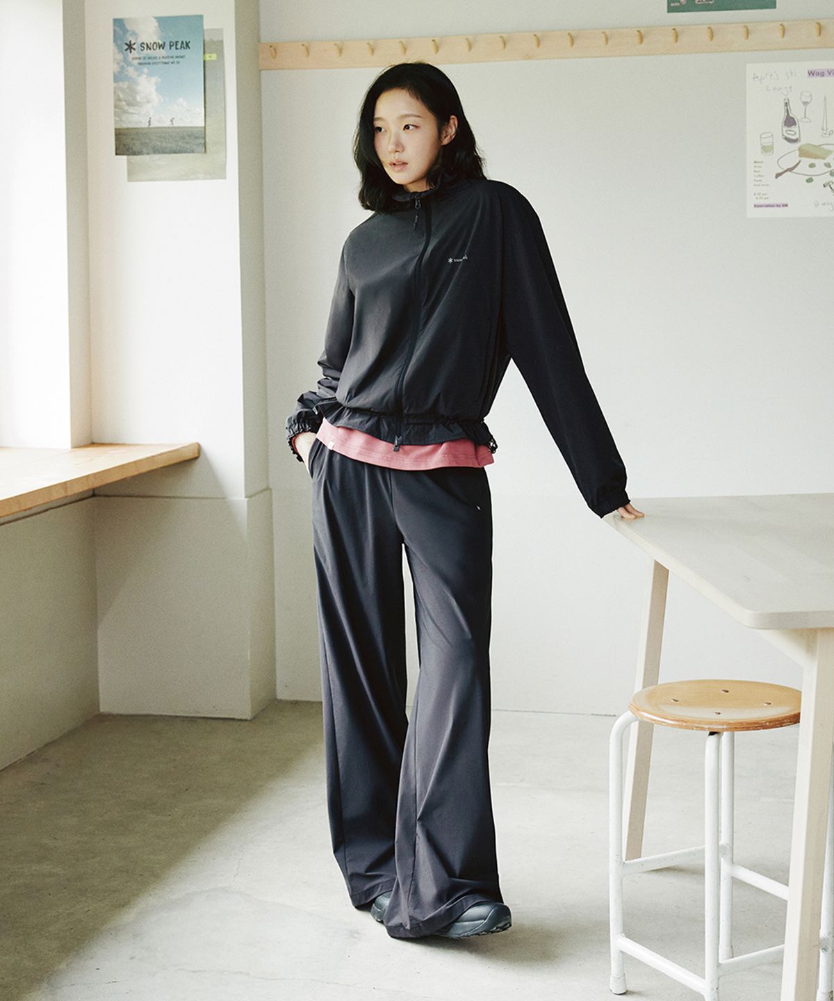 스노우피크 어패럴(SNOWPEAK APPAREL) 제니스  (S26ZUTTK22) Black
