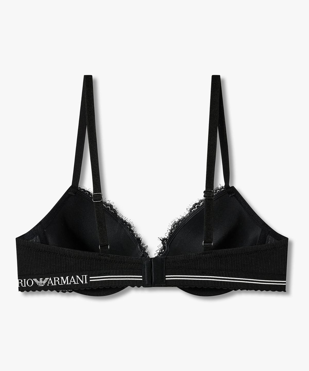 엠포리오 아르마니 언더웨어(EMPORIO ARMANI UNDERWEAR) 여성 니티드 내추럴 푸쉬업 브라_블랙_0826185516