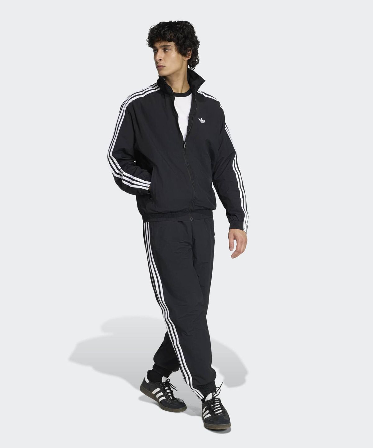 아디다스(ADIDAS) 파이어버드 우븐 트랙탑 - 블랙 / KE1366