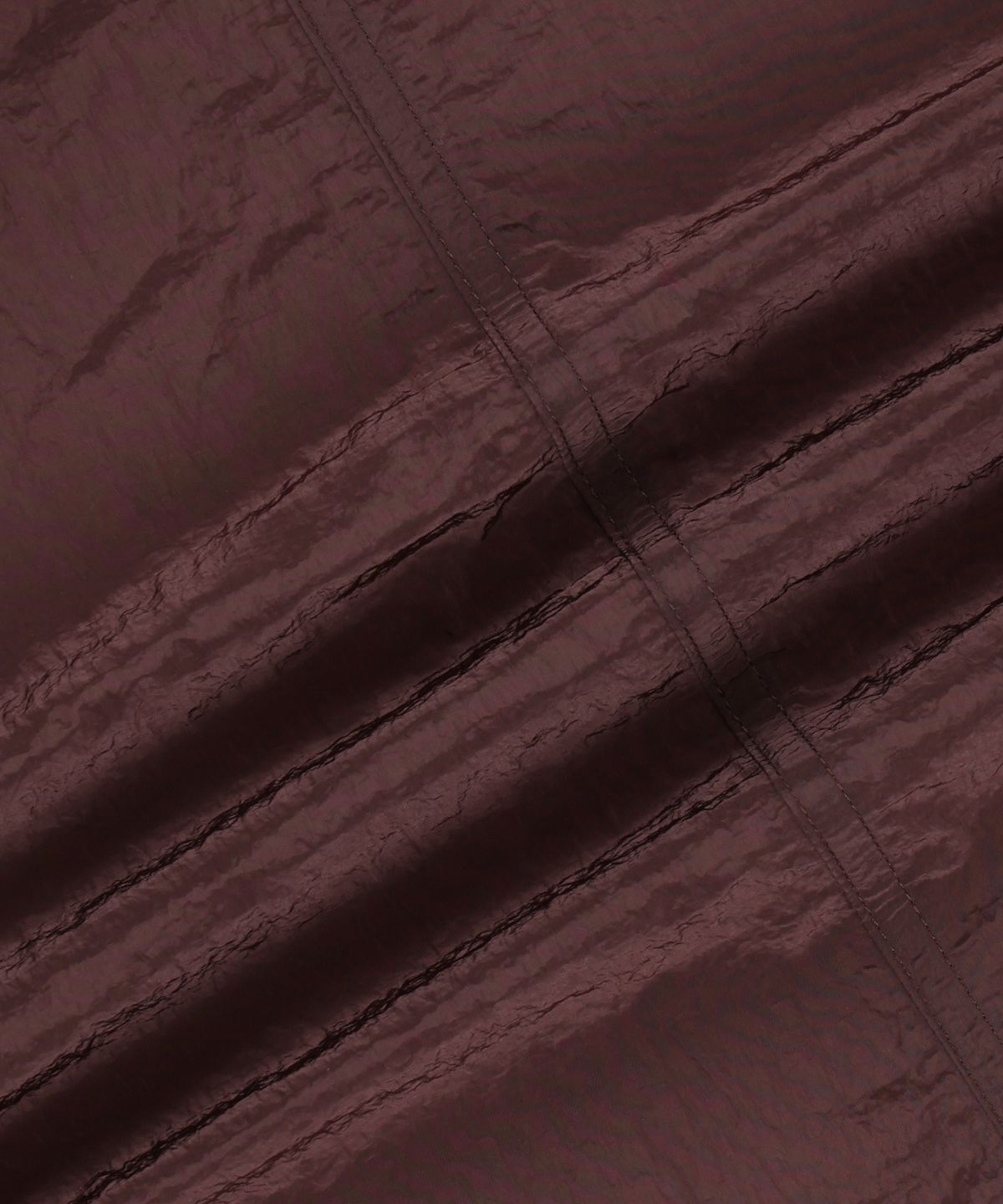 브라운브레스(BROWNBREATH) W TAG HIGH NECK HOODIE WINDBREAKER - BURGUNDY