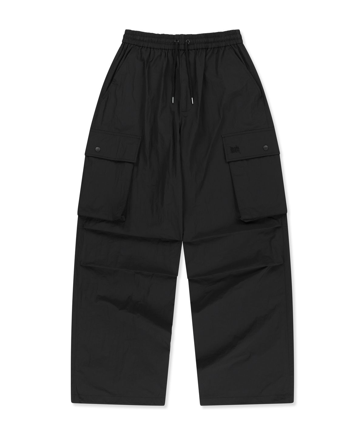 브라운브레스(BROWNBREATH) NYLON CARGO PANTS - BLACK