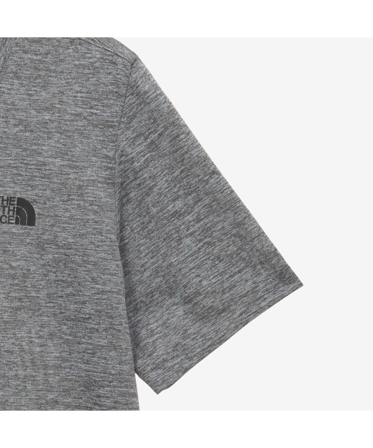 노스페이스(THE NORTH FACE) NT7US38A 여성 리커버리 멜란지 반팔 티 MELANGE GREY