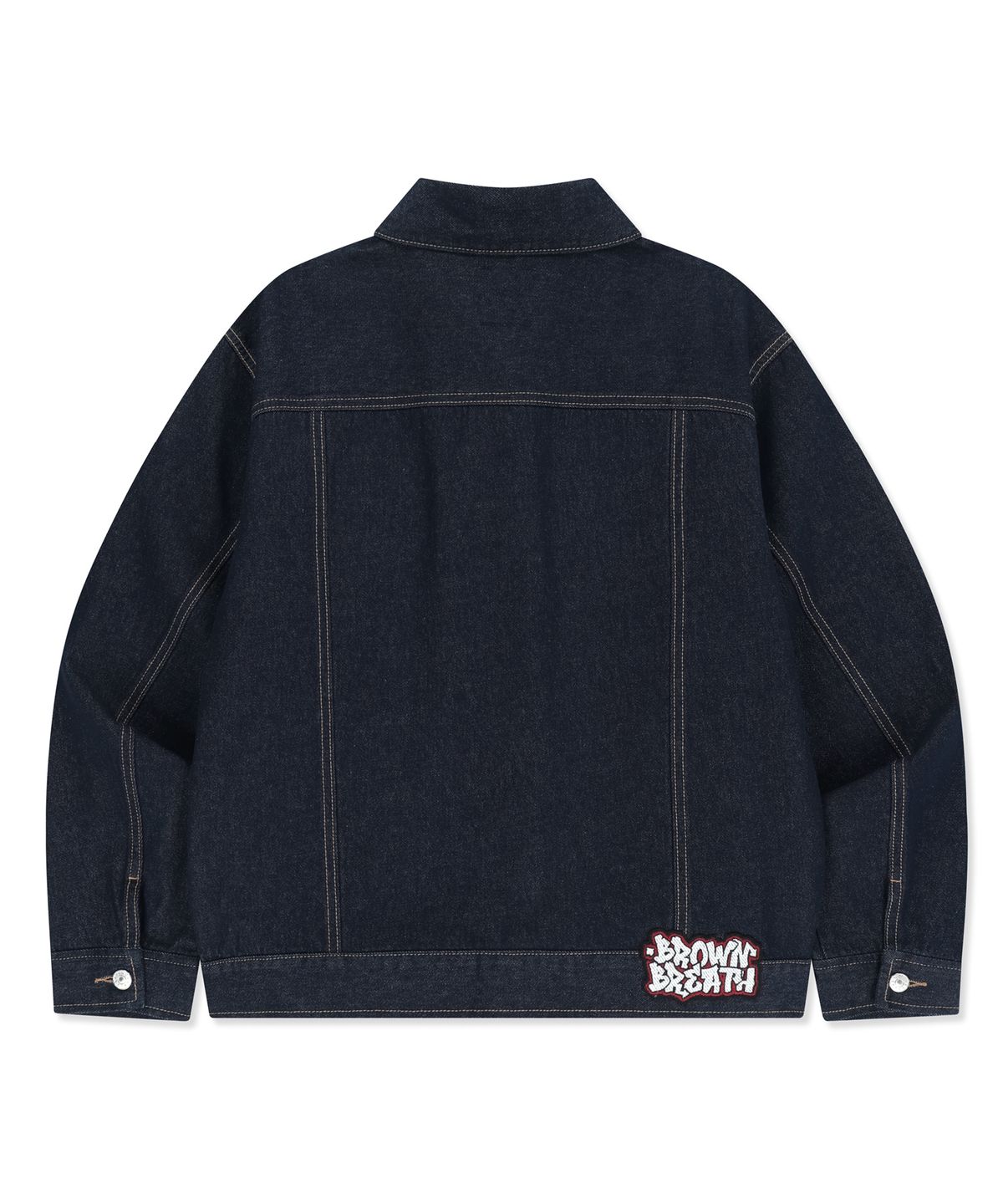 브라운브레스(BROWNBREATH) DENIM TRUCKER JACKET - INDIGO
