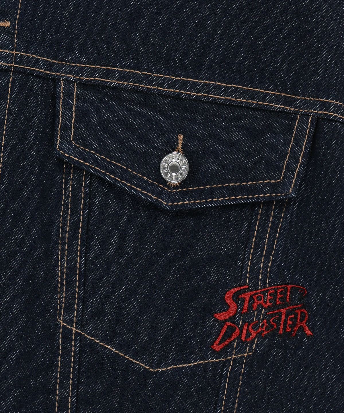 브라운브레스(BROWNBREATH) DENIM TRUCKER JACKET - INDIGO