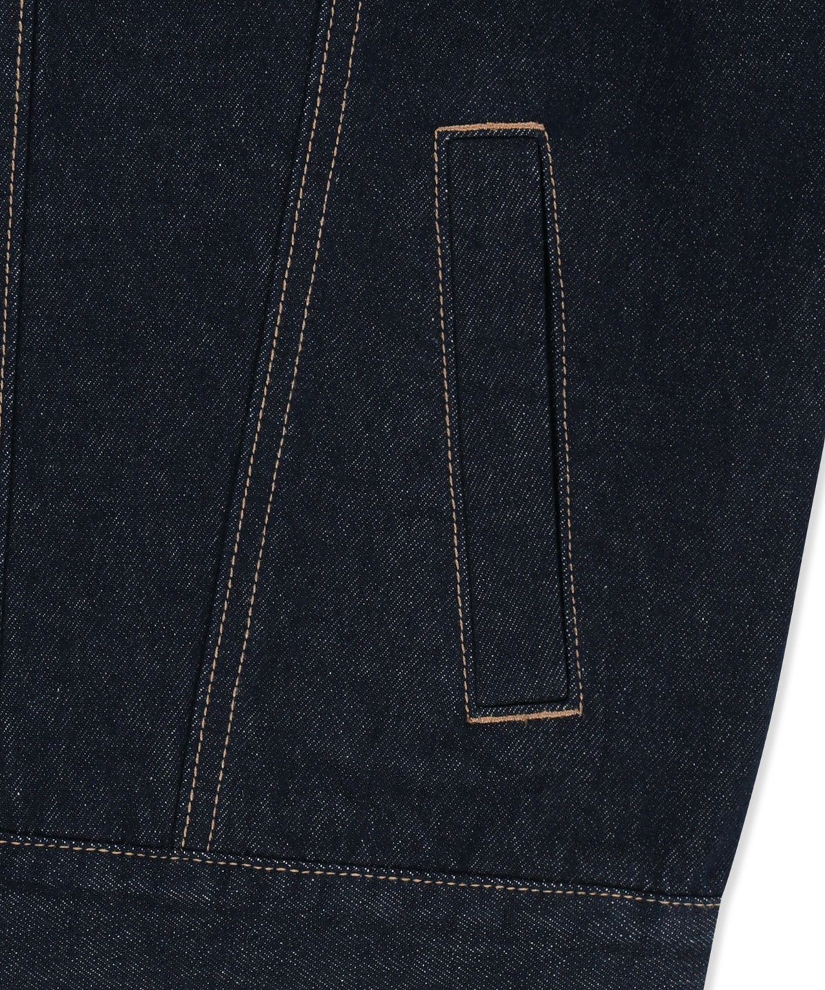 브라운브레스(BROWNBREATH) DENIM TRUCKER JACKET - INDIGO