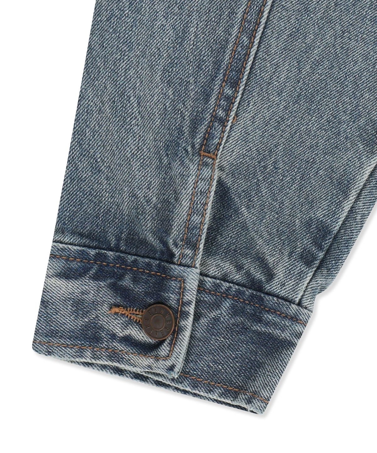 브라운브레스(BROWNBREATH) DENIM TRUCKER JACKET - BLUE