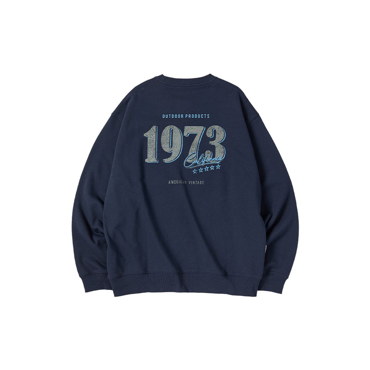 아웃도어 프로덕츠(OUTDOOR PRODUCTS) 1973 아메리칸 빈티지 스웻 셔츠 (네이비)