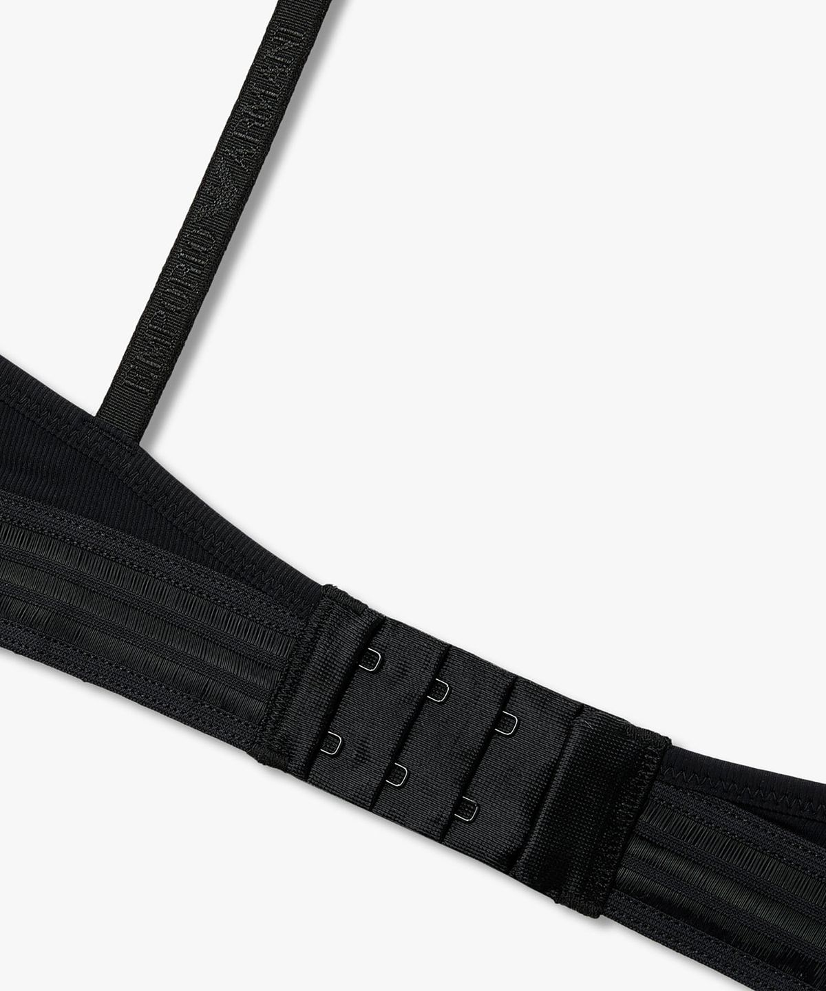 엠포리오 아르마니 언더웨어(EMPORIO ARMANI UNDERWEAR) 여성 이글 로고 리브드 브라렛 브라_블랙_0826181525