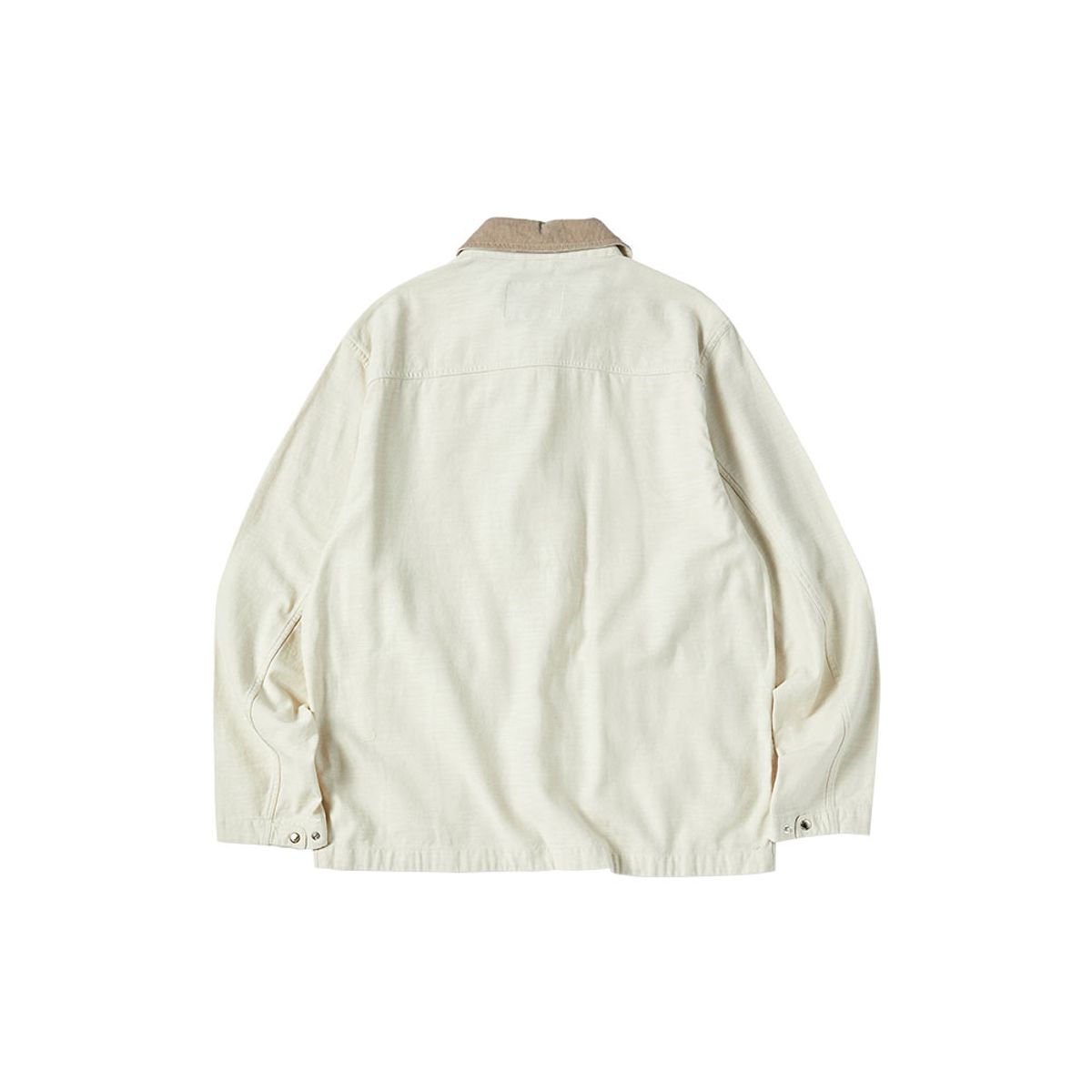 아웃도어 프로덕츠(OUTDOOR PRODUCTS) 코듀로이 카라 집업 자켓 (아이보리)