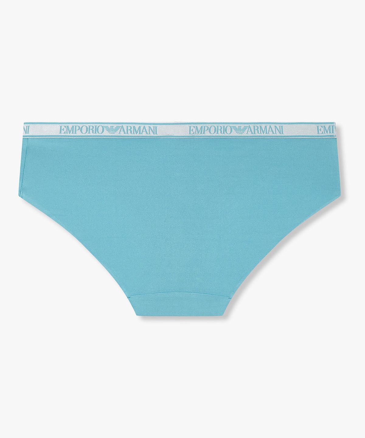 엠포리오 아르마니 언더웨어(EMPORIO ARMANI UNDERWEAR) 여성 글로시 나일론 치키 브리프_터콰이즈_0826112505