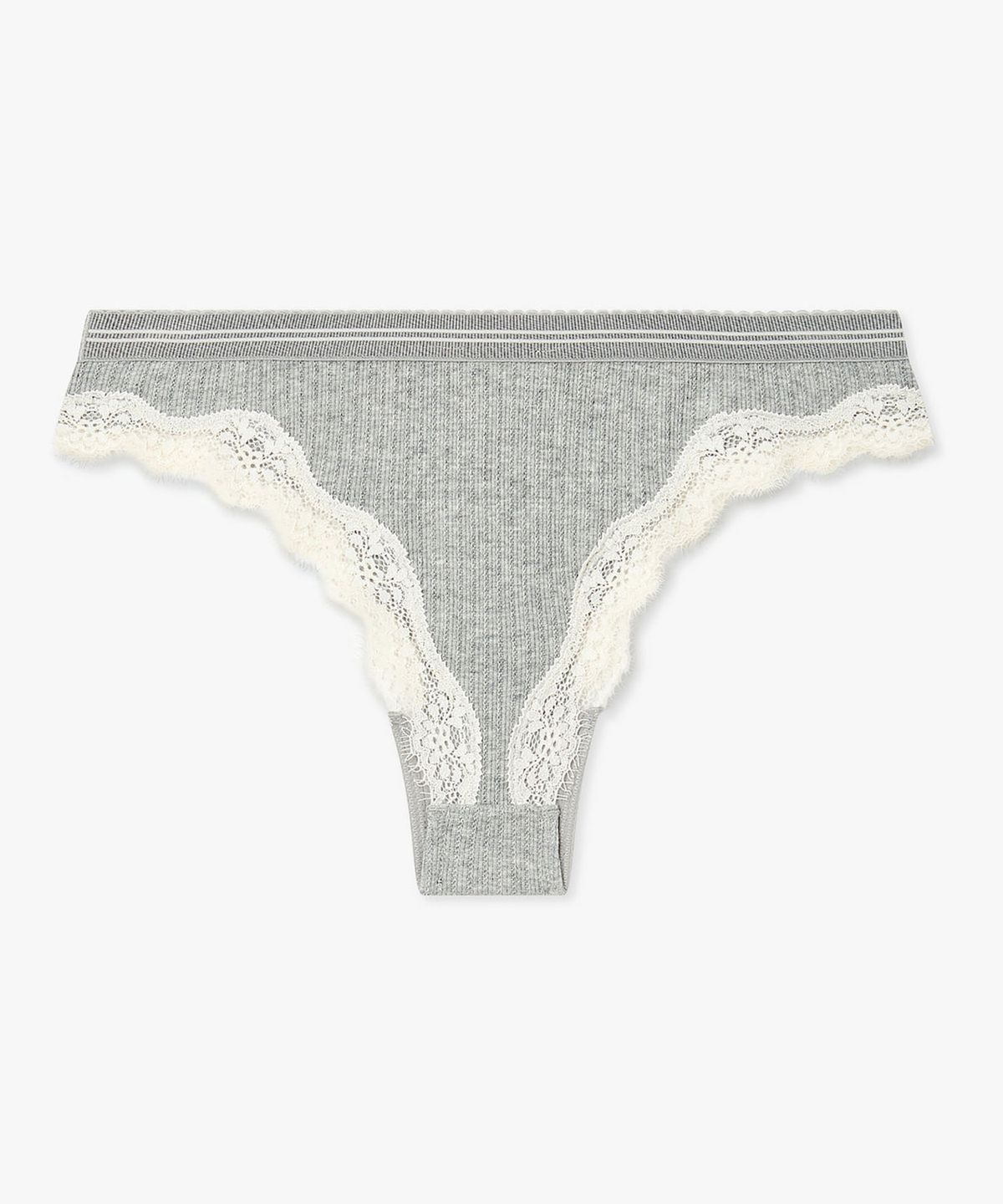 엠포리오 아르마니 언더웨어(EMPORIO ARMANI UNDERWEAR) 여성 니티드 브라질리언 브리프_멜란지 그레이_0826111533