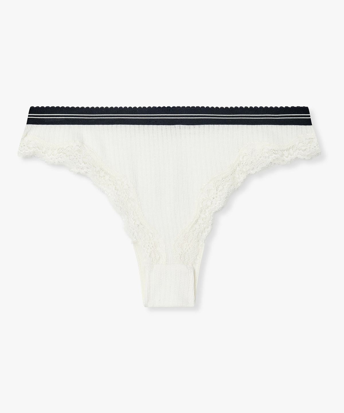 엠포리오 아르마니 언더웨어(EMPORIO ARMANI UNDERWEAR) 여성 니티드 브라질리언 브리프_화이트_0826111534