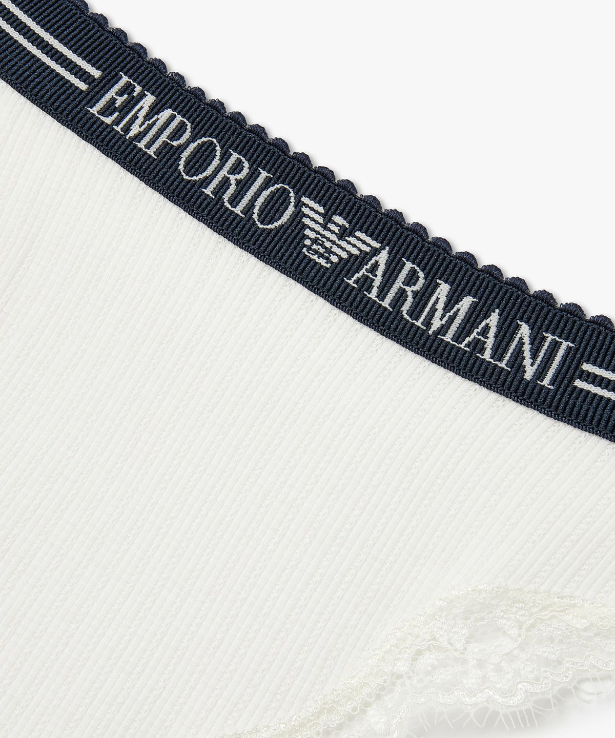 엠포리오 아르마니 언더웨어(EMPORIO ARMANI UNDERWEAR) 여성 니티드 브라질리언 브리프_화이트_0826111534
