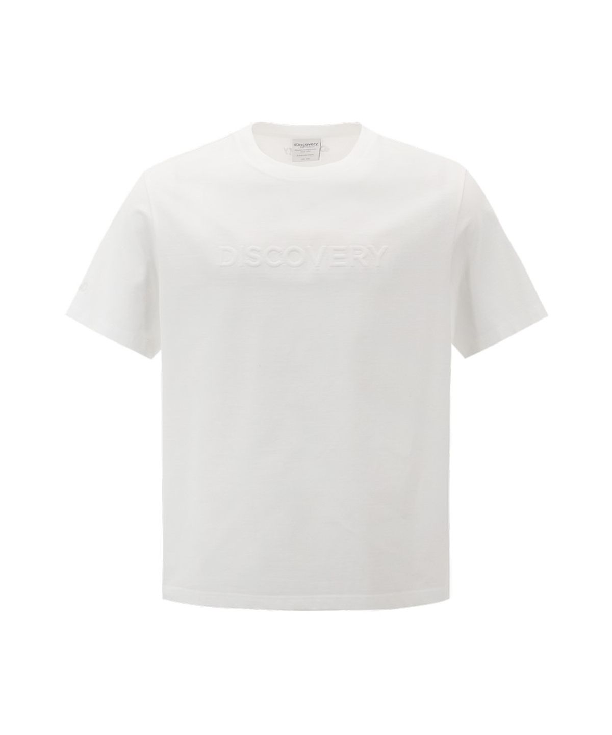 디스커버리 익스페디션(DISCOVERY EXPEDITION) 유니 아플리케 반팔티셔츠 (WHITE)