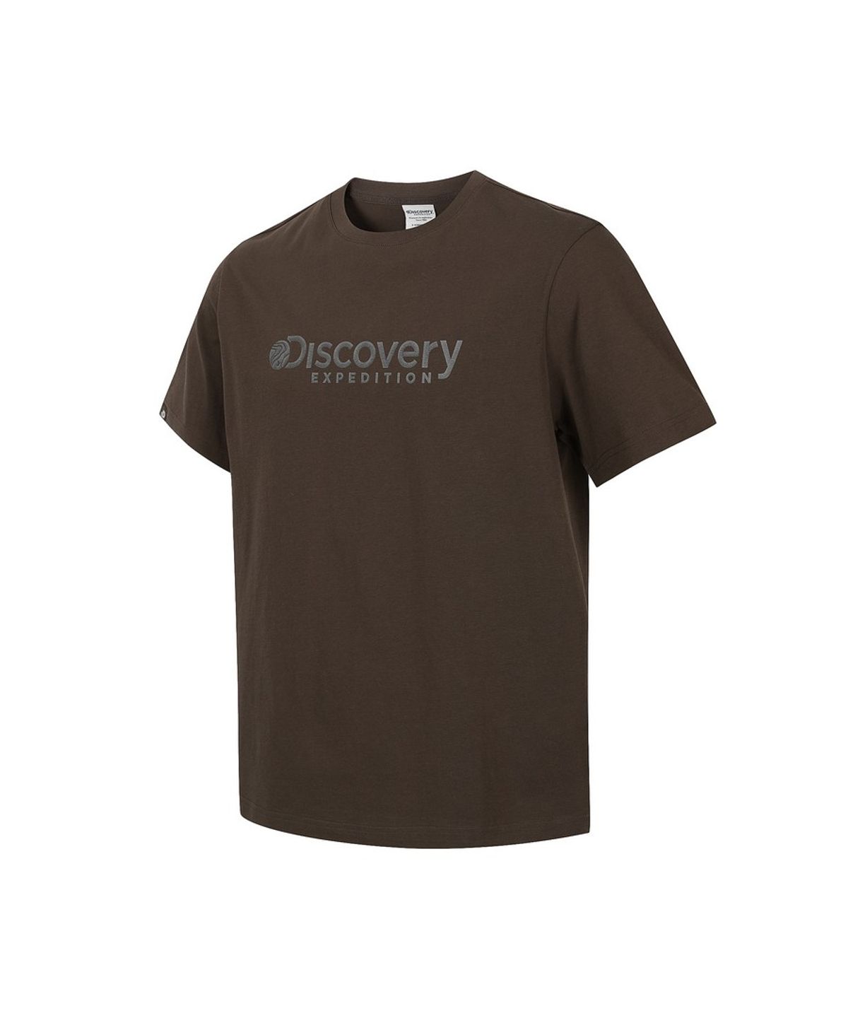 디스커버리 익스페디션(DISCOVERY EXPEDITION) 남성 프레시벤트 로건 반팔티셔츠 (Brown)