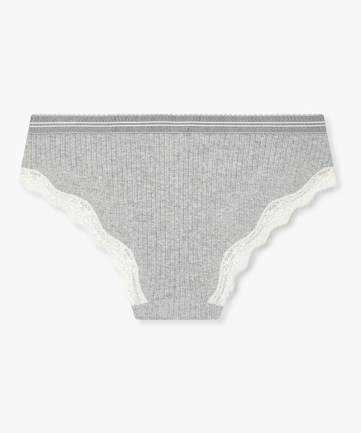 엠포리오 아르마니 언더웨어(EMPORIO ARMANI UNDERWEAR) 여성 니티드 로고 밴딩 브리프_멜란지 그레이_0826111506