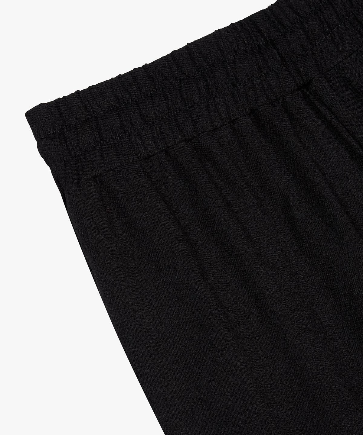 엠포리오 아르마니 언더웨어(EMPORIO ARMANI UNDERWEAR) 여성 원 턱 스트레치 라운지 팬츠_블랙_0826132504