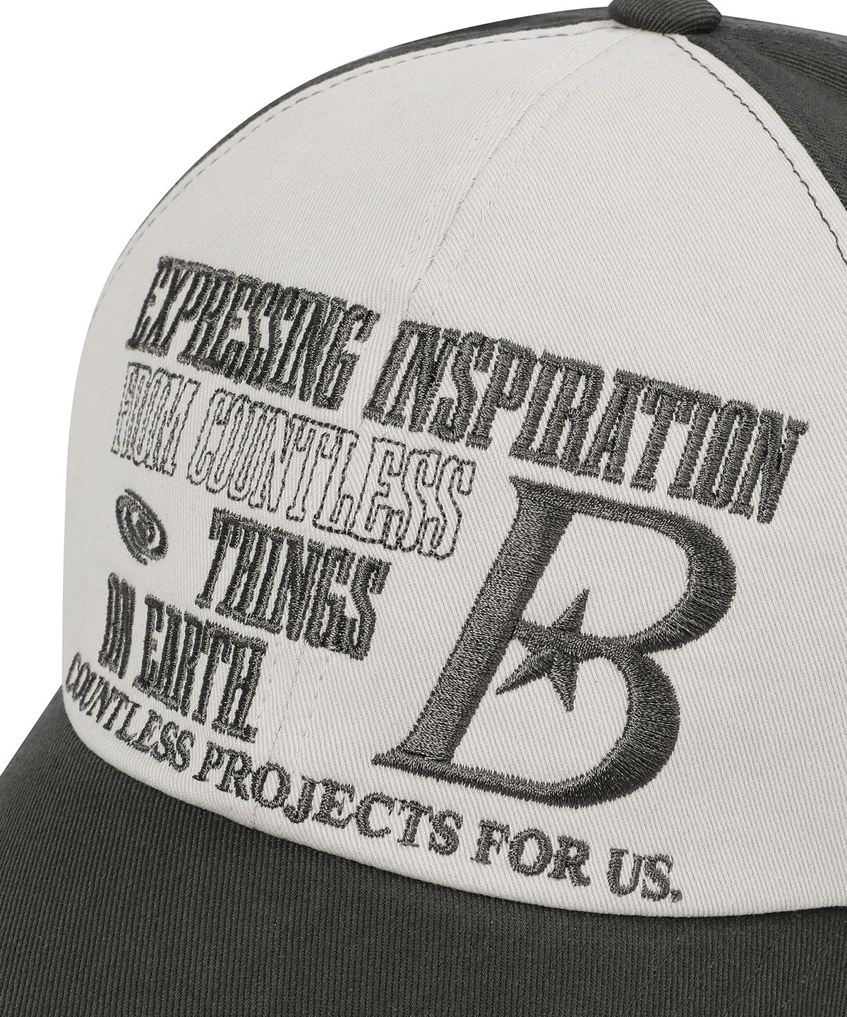 바우프(BAUF) B LOGO 볼캡 [차콜]