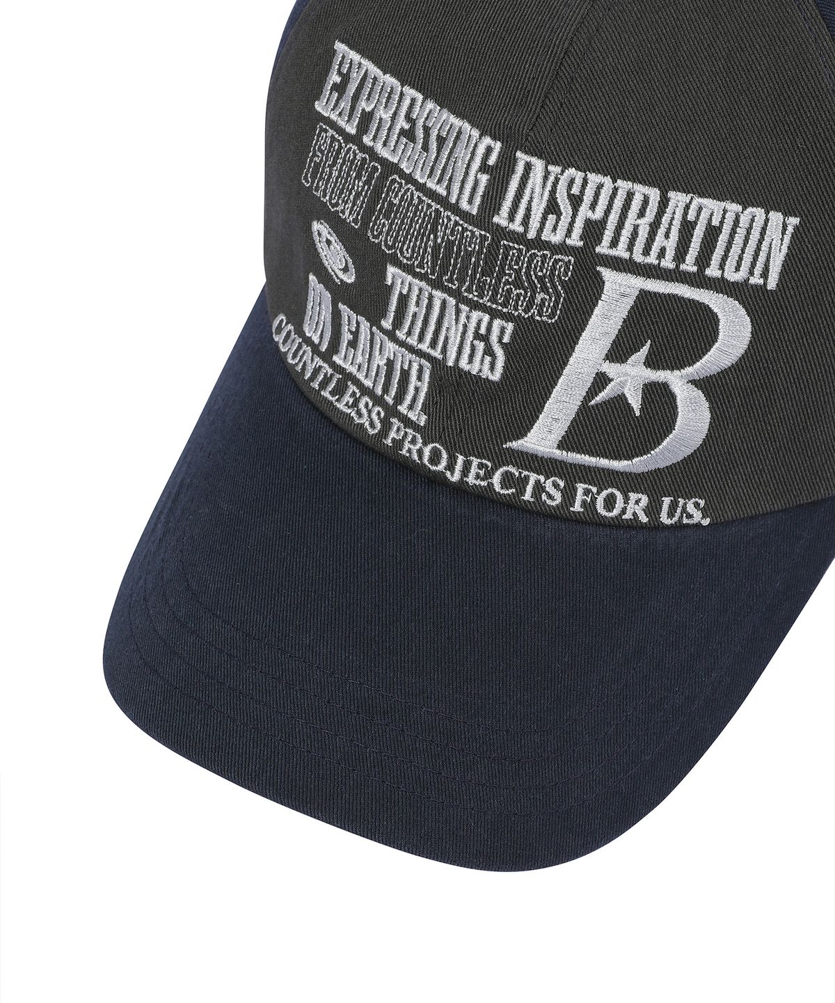 바우프(BAUF) B LOGO 볼캡 [네이비]
