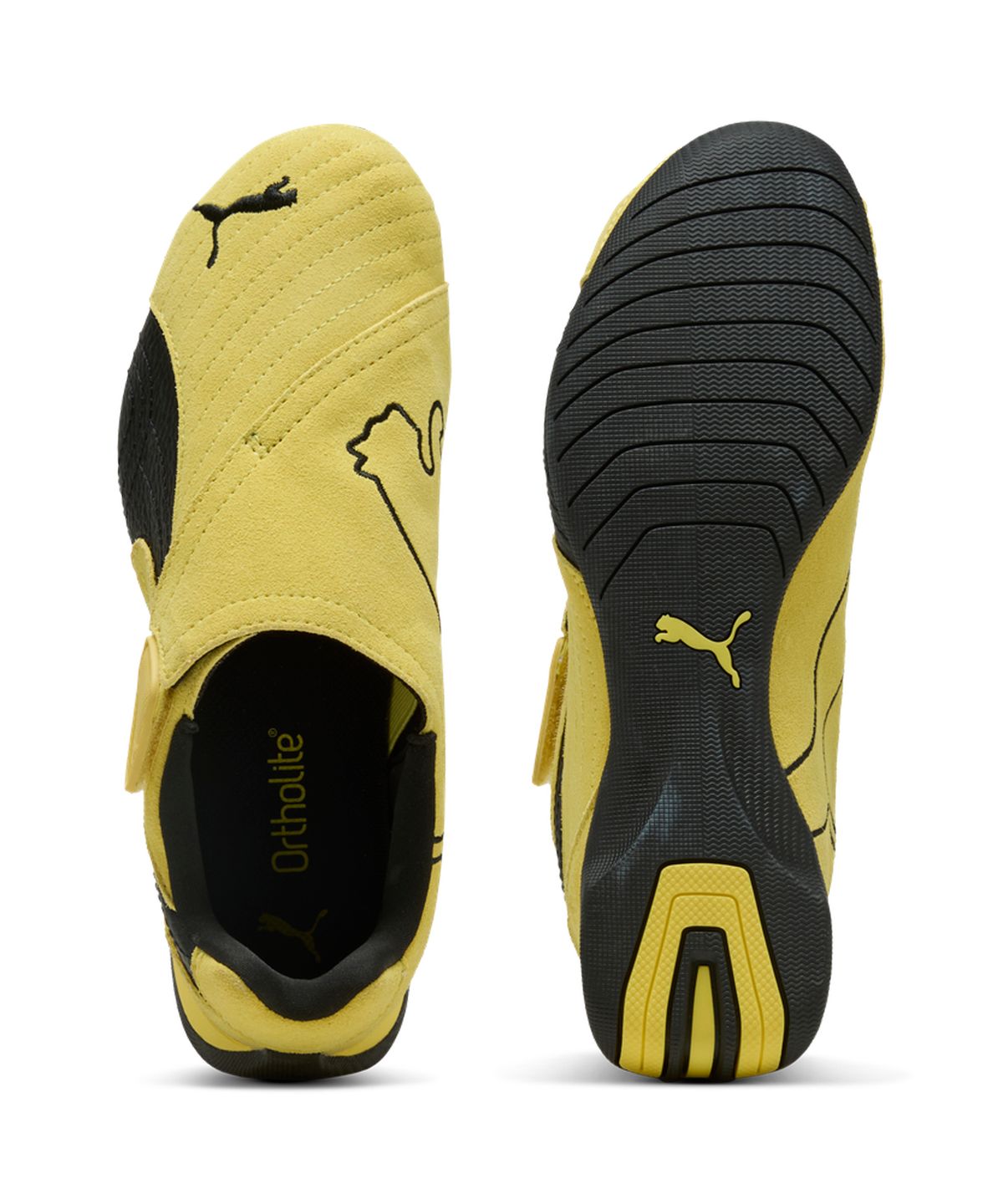 푸마(PUMA) 슬립캣 - 레몬:블랙 / 406357-01