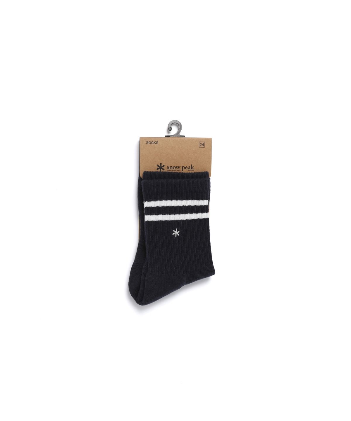 스노우피크 어패럴(SNOWPEAK APPAREL) 아스타리스크 크루삭스 (S26ZUFSO80) Dark Navy