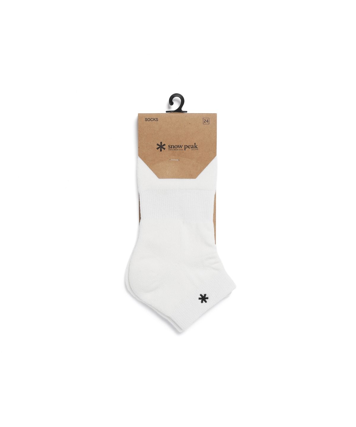 스노우피크 어패럴(SNOWPEAK APPAREL) 베이직 앵클 삭스 (S26ZUFSO85) Off White