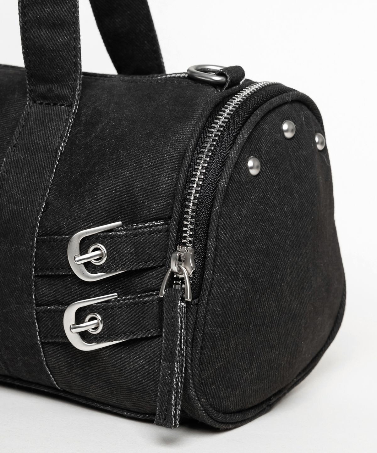 레이몬트(RAIMENT) Canvas Drum Bag_Black